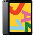 thumbnail image 1 of Restored Apple iPad 10.2" A10, WiFi + Cellular, 128GB, 7th Generation, Space Gray, 1 of 4