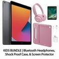 thumbnail image 1 of Restored Apple iPad 8 10.2" 128GB Space Gray (Wifi) Kids Bundle: Bluetooth Headphones, Shock Proof Case, & Screen Protector (Refurbished), 1 of 10