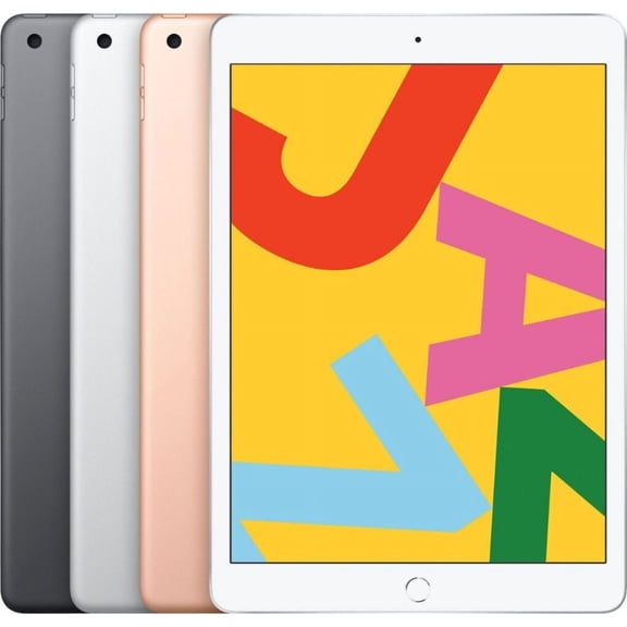 Restored Apple iPad 8th Gen A2428 (WiFi + Cellular Unlocked) 128GB Silver (Refurbished)
