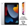 thumbnail image 1 of Restored Apple iPad 9th Gen A2602 (WiFi) 64GB Silver w/ Pre-Installed Tempered Glass (Refurbished), 1 of 2