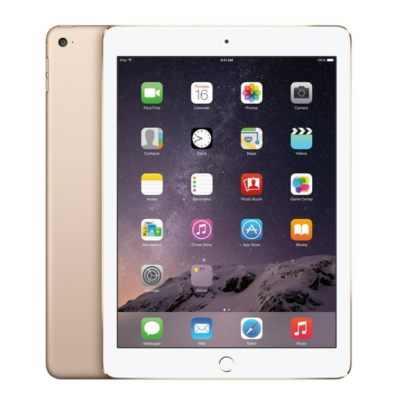 Restored Apple iPad AIr 2 MH182LL/A 64GB Wifi 9.7", Gold (Refurbished)