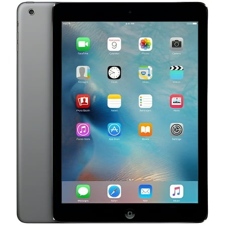 Restored Apple iPad Air 16GB, Wi-Fi, 9.7 - Space Gray - (MD785LL/A ) (Refurbished)