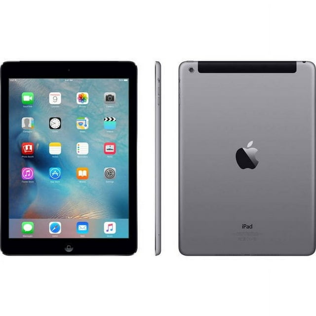 Restored Apple iPad Air 16GB, Wi-Fi, 9.7 - Space Gray - (MD785LL/A ) (Refurbished)