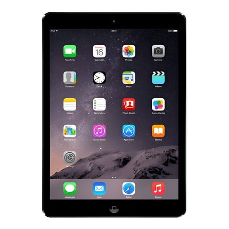 Restored Apple iPad Air 1st Gen Space Gray 16GB WiFi (MD785LL/A)(2013)- (Refurbished)
