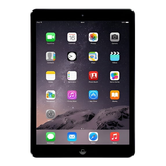 Restored Apple iPad Air 1st Gen Space Gray 16GB WiFi (MD785LL/A)(2013)- (Refurbished)