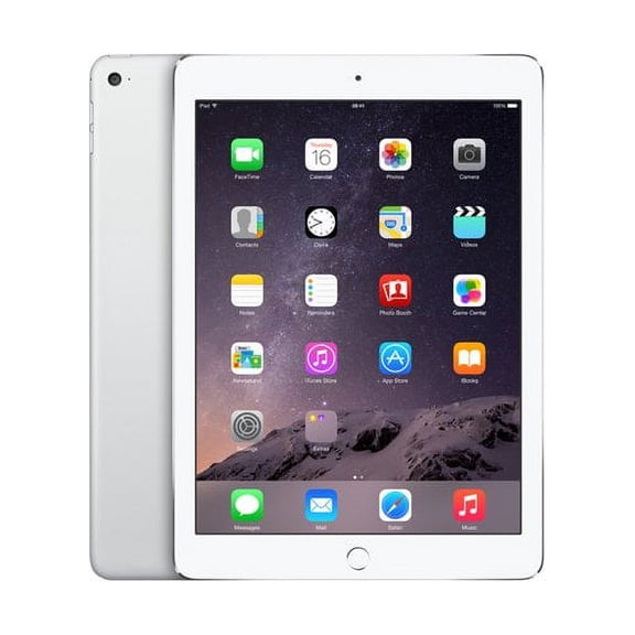 Restored Apple iPad Air 2 128GB Silver (WiFi) (Refurbished)