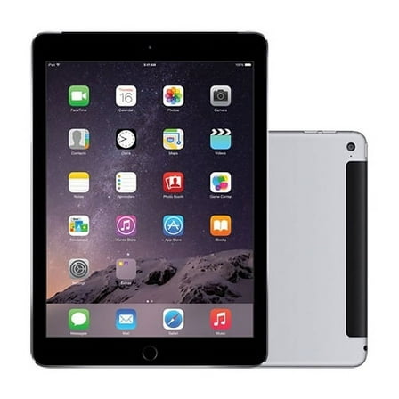 Restored Apple iPad Air 2 128GB, Wi-Fi, 9.7in - Space Gray - (MXTX2LL/A) (Refurbished)