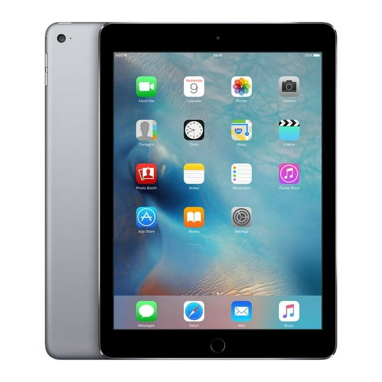 Restored Apple iPad Air 2 128GB, Wi-Fi, 9.7in - Space Gray
