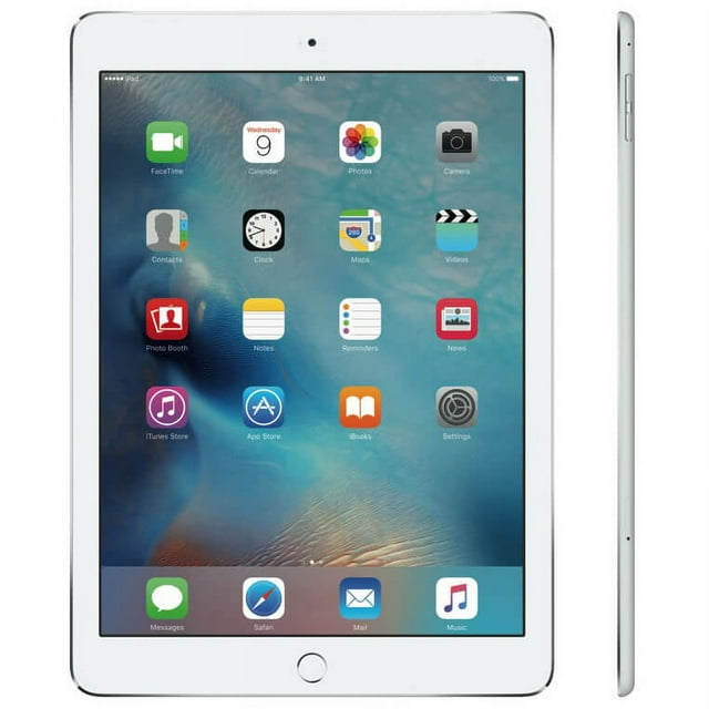 Restored Apple iPad Air 2 16GB WiFi 2GB iOS 10 9.7" Tablet - White & Silver (Refurbished)
