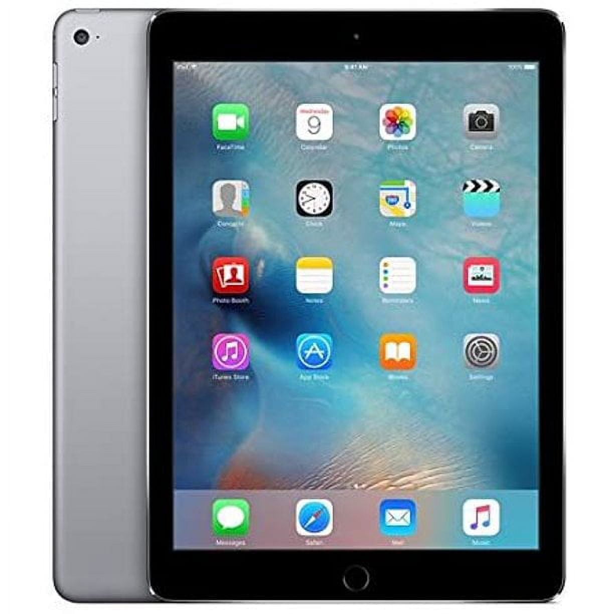 Restored Apple iPad Air 2 A1566 16GB Space Gray Wi-Fi (Refurbished