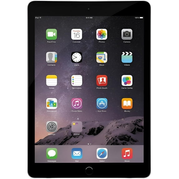 Restored Apple iPad Air 2 MGLW2LL/A 9.7-Inch 64GB (Space Gray) (Refurbished)