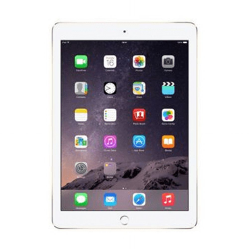 Restored Apple iPad Air 2 Wi-Fi - 2nd generation - tablet - 64 GB - 9.7" IPS (2048 x 1536) - silver (Refurbished) - image 1 of 8