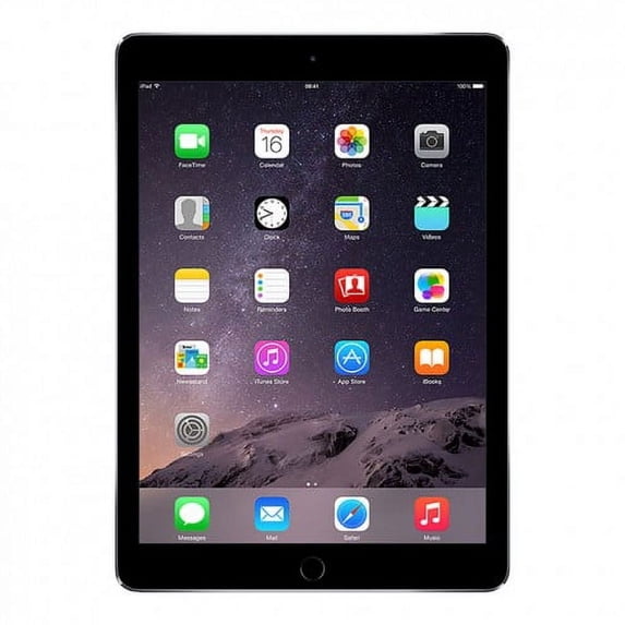 Restored Apple iPad Air 2 WiFi 9.7" Retina Display 128GB Tablet - Space Gray - MGTX2LL/A (Refurbished)