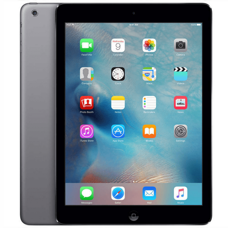 Restored Apple iPad Air 32GB, Wi-Fi, 9.7 - Space Gray - (MD786LL/A 