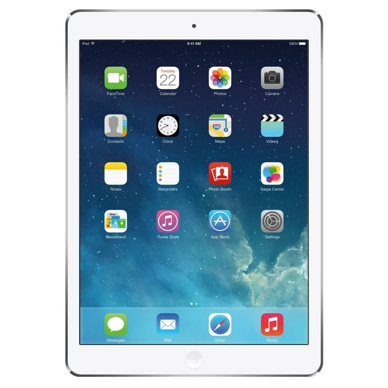 Restored Apple iPad Air 64GB, Wi-Fi, 9.7in - Silver