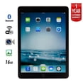 thumbnail image 1 of Restored Apple iPad Air A1474 16GB, Wi-Fi, Black (IPADAIRB16) (Refurbished), 1 of 7