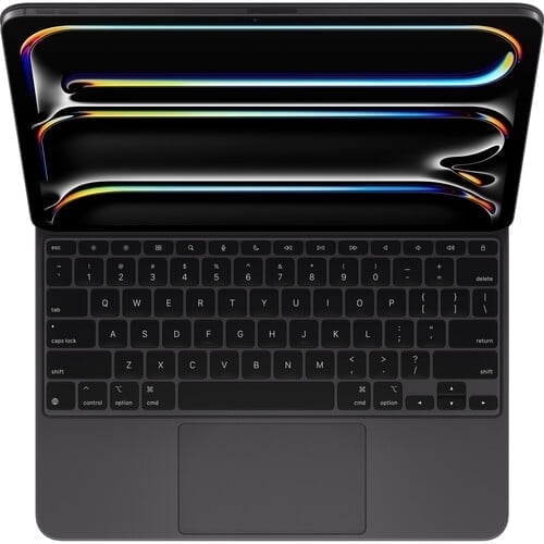 Restored Apple iPad Magic Keyboard Case for iPad Pro 13-inch (M4) US English - Black (Refurbished)