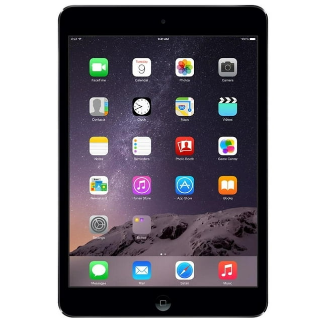 Restored Apple iPad Mini 2 16GB with Retina Display Wi-Fi Tablet - Space Gray (Refurbished)