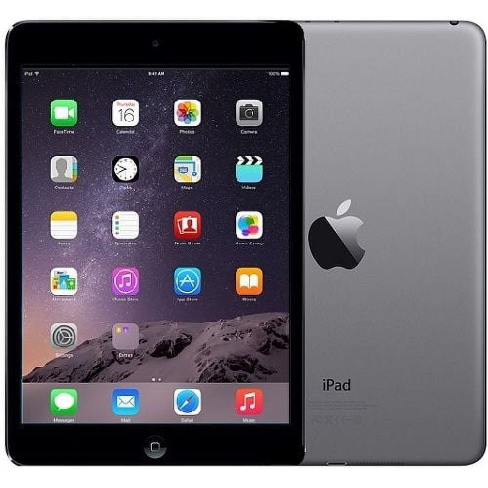 Apple iPad mini 7.9in WiFi 16GB iOS 6 Tablet 1stGEneration - Black & Space  Gray (Renewed)