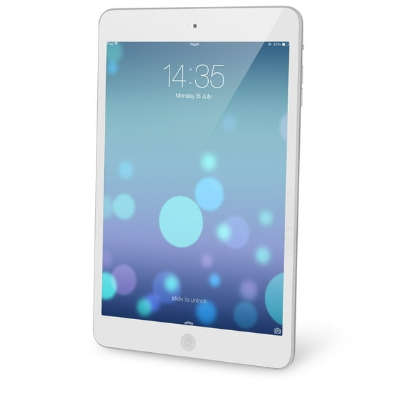 Restored Apple iPad Mini 2 - Wi-Fi, 32GB, 7.9" - White / Silver (Refurbished)