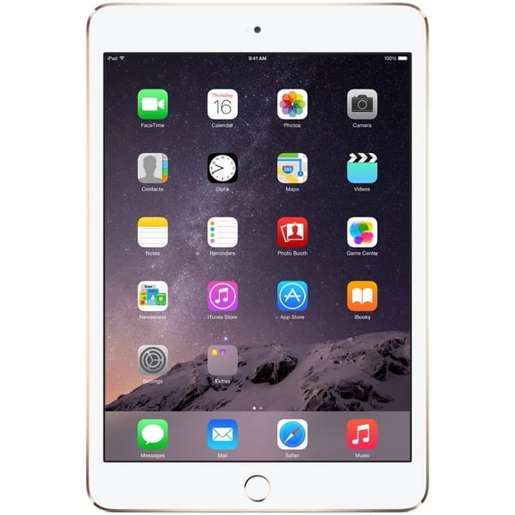 Restored Apple iPad Mini 3 16GB Gold Wi-Fi (Refurbished)