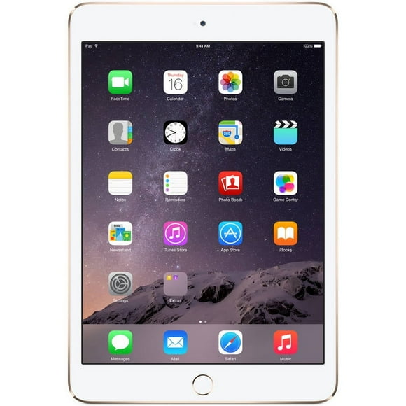 Restored Apple iPad Mini 3 16GB Gold Wi-Fi (Refurbished)