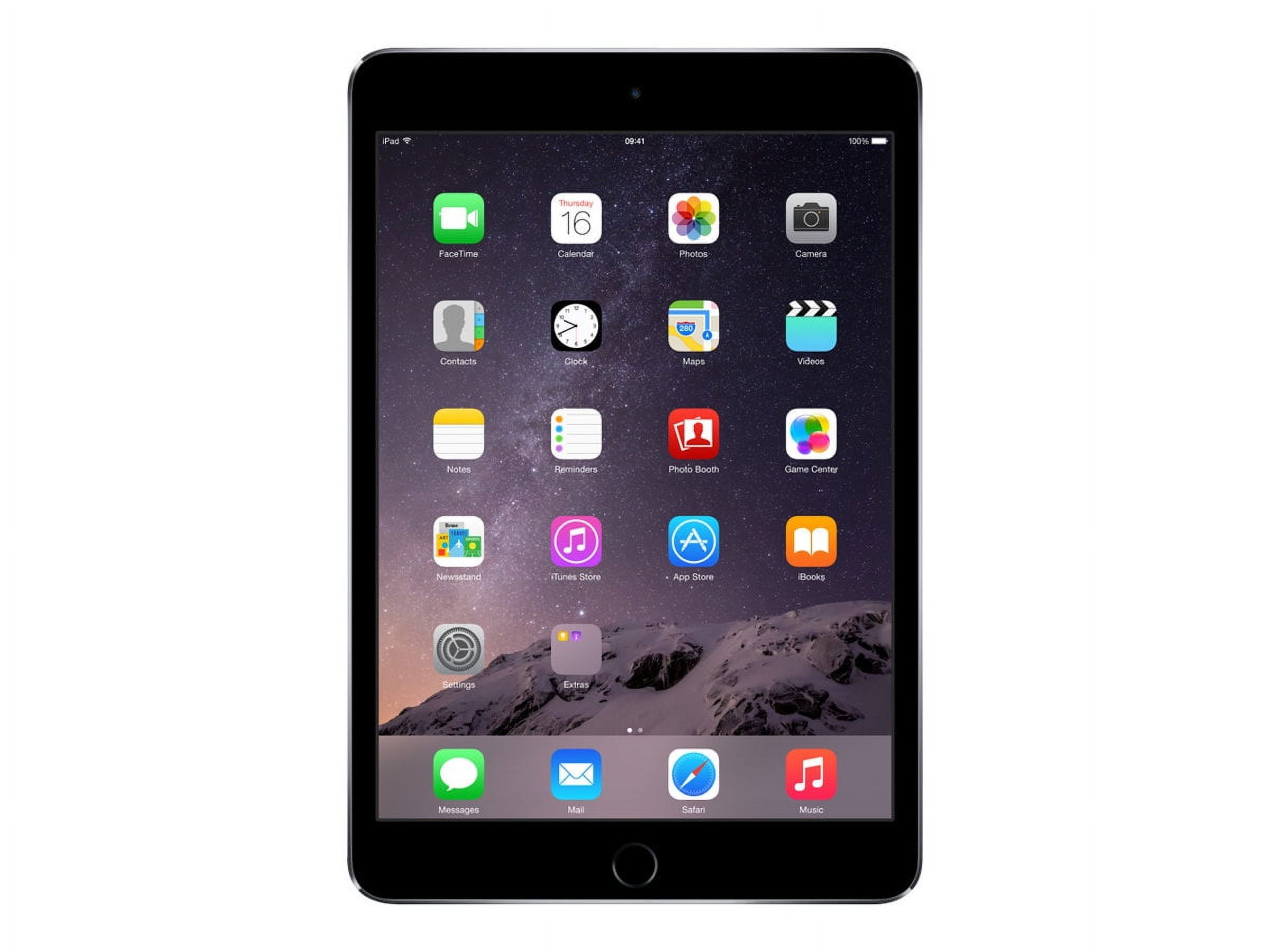Restored Apple iPad Mini 3 16Gb Space Gray Cellular.RFB (Refurbished)