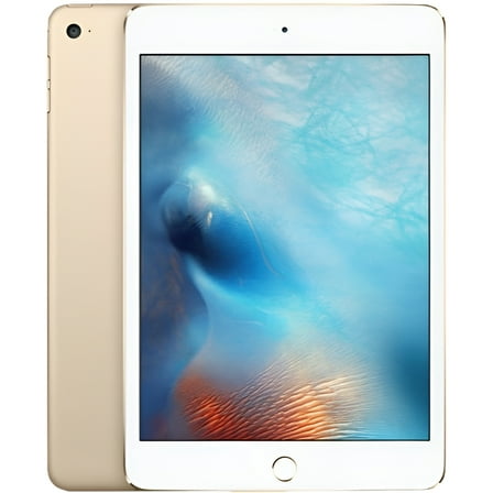 Restored Apple iPad Mini 4 128GB Gold (WiFi) (Refurbished)