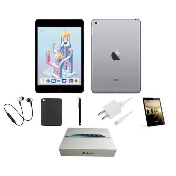 Apple iPad Mini 4 Restaurado, 64GB, Wi-Fi, 7.9 Pulgadas Retina 