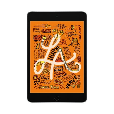 Restored Apple iPad Mini 5 64GB Wi-Fi - Space Gray (Refurbished)