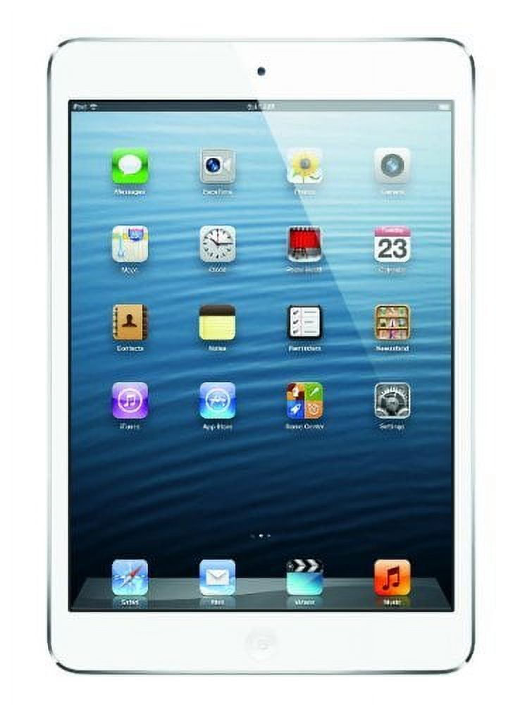 Restored Apple iPad Mini FD531LL/A 16GB, Wi-Fi, (White/Silver) (Refurbished)