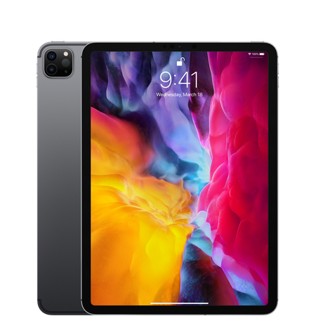 Restored Apple iPad Pro (11") 2nd Gen 128GB Space Gray Wi-Fi MY232LL/A (Latest Model) (Refurbished)