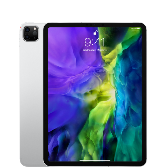 Restored Apple iPad Pro (11") 2nd Gen 512GB Silver Wi-Fi MXDF2LL/A (Latest Model) (Refurbished)