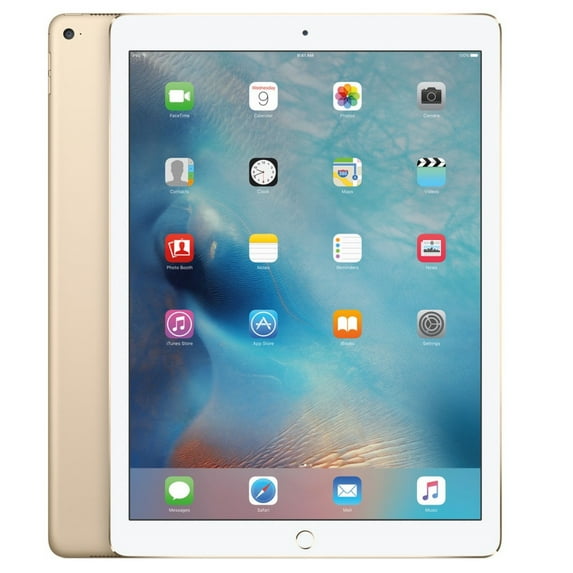 Restored Apple iPad Pro 128GB Dual-Core Wi-Fi Tablet with 8MP Camera - Gold (Refurbished)