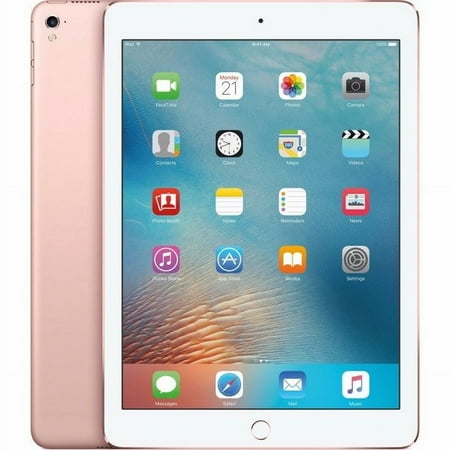 Restored Apple iPad Pro, 128GB, Wi-Fi, 9.7", Rose Gold (Refurbished)