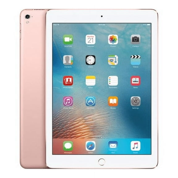 Restored Apple iPad Pro, 128GB, Wi-Fi, 9.7", Rose Gold (Refurbished)