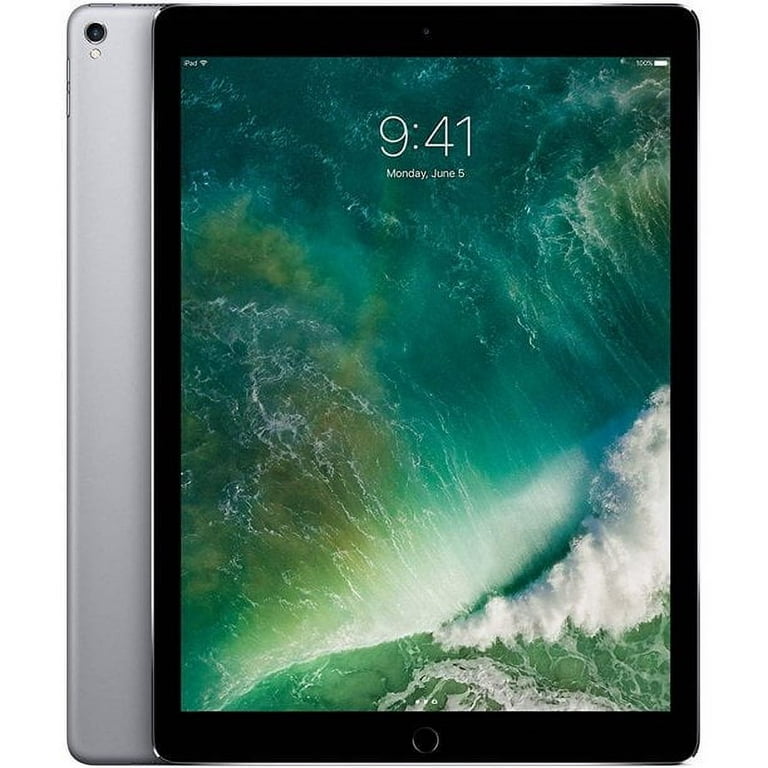 Restored Apple iPad Pro 1st gen 12.9 inch 128 GB Wifi + Cellular -Space  Gray (ML0N2LL/A) (Refurbished)
