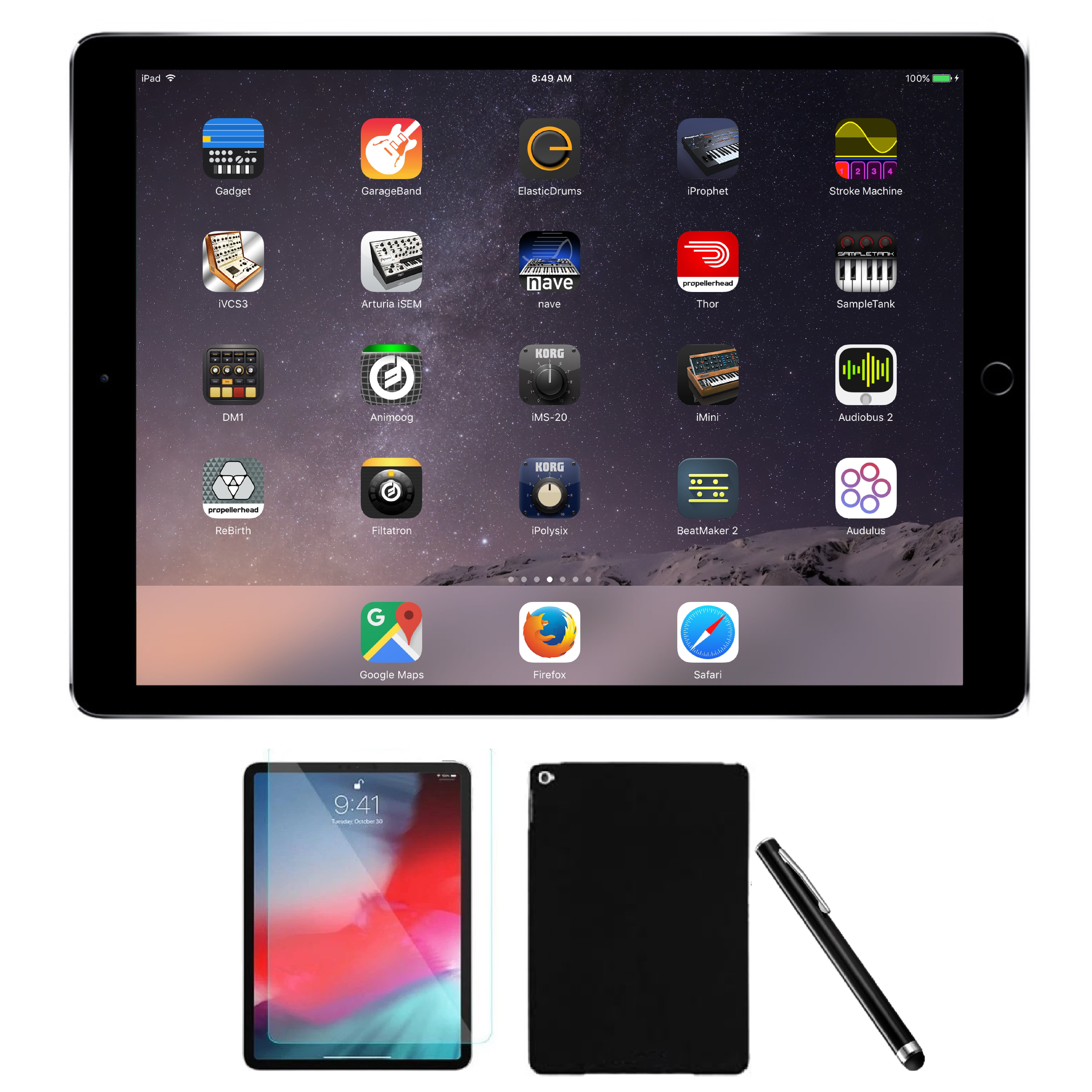 Restored Apple iPad Pro 2 12.9-inch 256GB Space Gray (Refurbished)