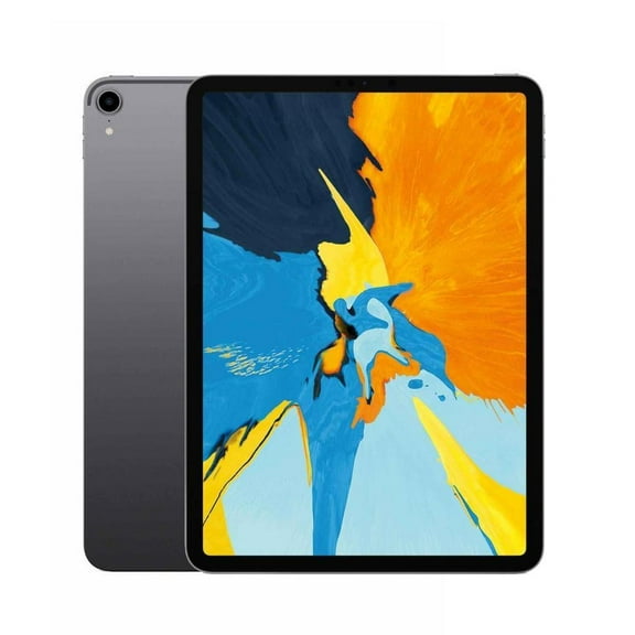 Restored Apple iPad Pro 256GB Wi-Fi   4G LTE Unlocked, 11" (2018) - Space Gray (Refurbished)