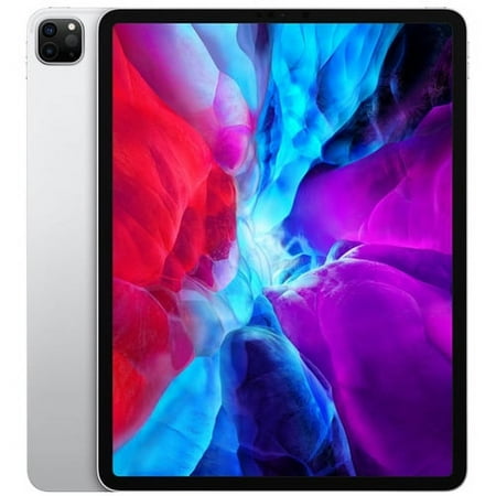 Restored Apple iPad Pro (4th Generation) 512GB Wi-Fi 12.9" Silver (2020) (Refurbished)