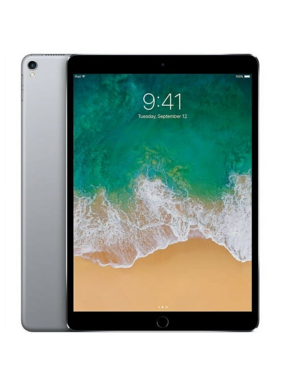 Restored Apple iPad Pro 64GB Wi-Fi + 4G LTE Unlocked, 10.5" - Space Gray (Refurbished)