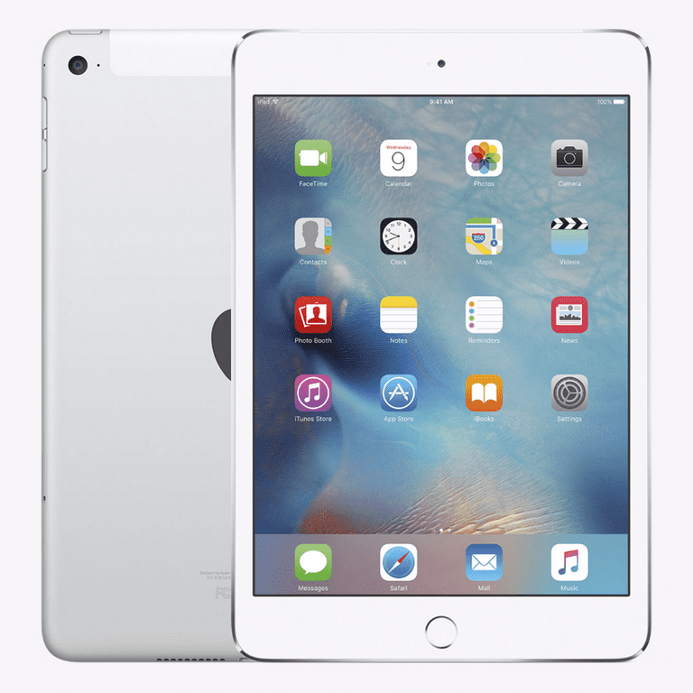 Restored Apple iPad mini 3 64GB Wi-Fi, Silver (Refurbished)
