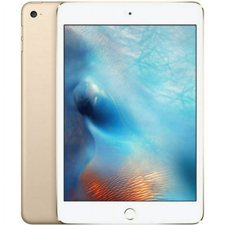 Restored Apple iPad Mini 4 128GB Wi-Fi Cellular - Gold