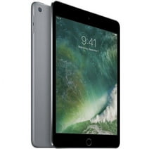 Restored Apple iPad mini 4 (4th Gen) 64GB - Wi-Fi - 7.9" - Space Gray - (2015) - (Refurbished)