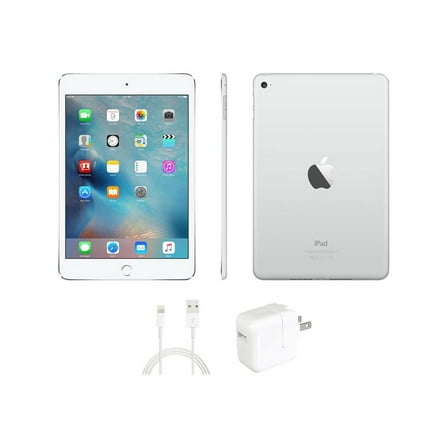 Restored Apple iPad mini 4 - 4th generation - tablet - 64 GB - 7.9" - silver (Refurbished)