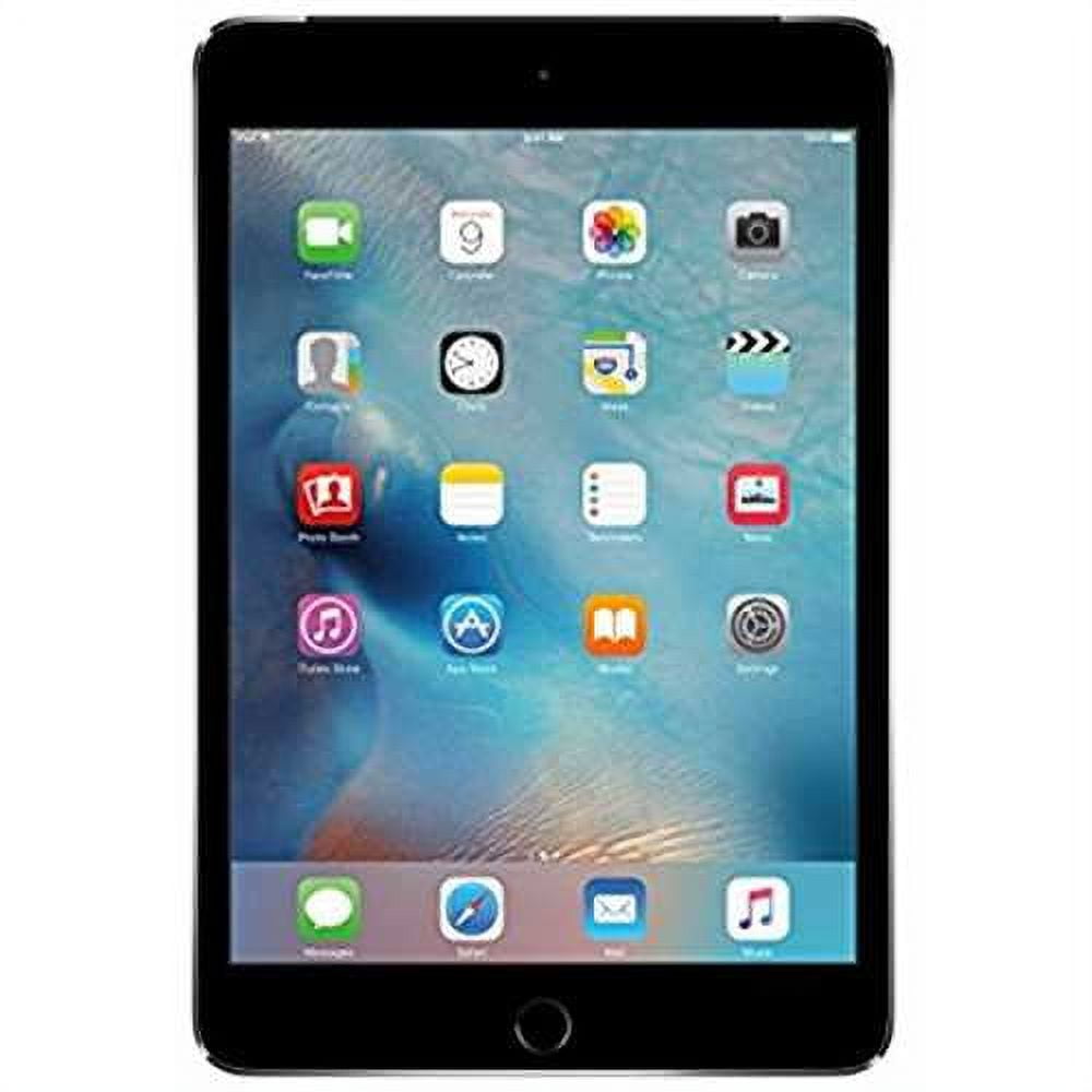 Restored Apple iPad mini 4 (64GB, Wi-Fi + Cellular, Space Gray)  (Refurbished)