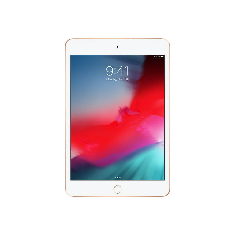 Restored Apple iPad mini 5 WiFi 5th generation tablet 64 GB 7.9 IPS (2048  x 1536) gold (Refurbished) 