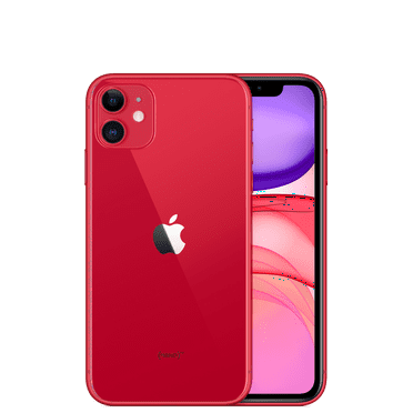Restored Apple iPhone 11 64GB Consumer Cellular Locked Red (Refurbished)