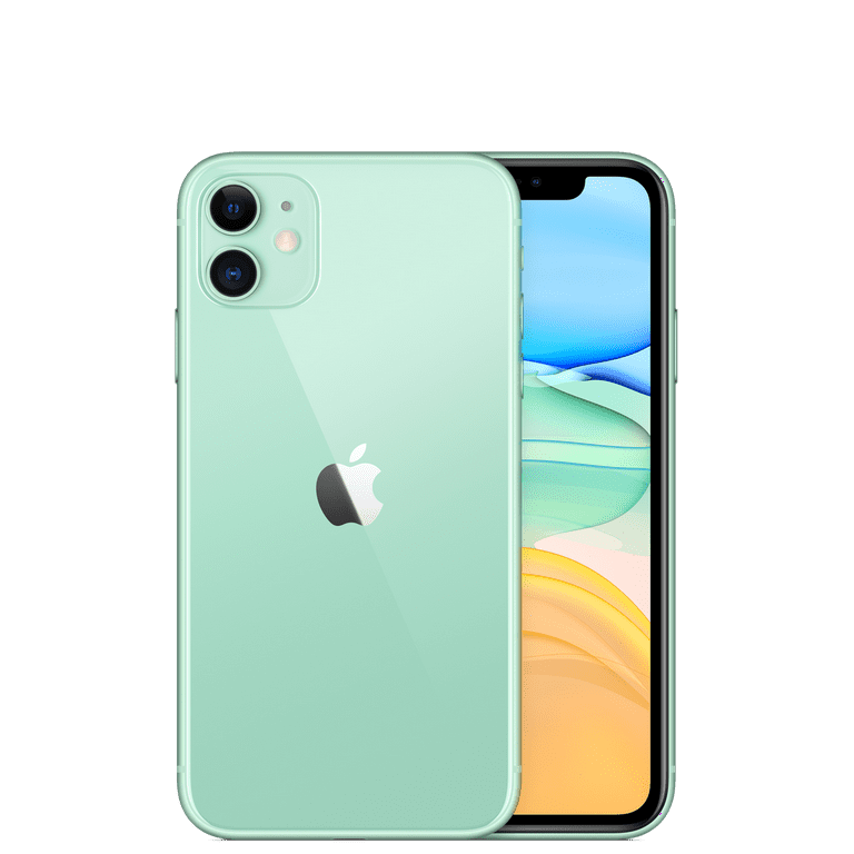Restored Apple iPhone 11 64GB Fully Unlocked Green A (No Face ID)  (Refurbished)
