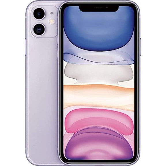 Sprint Apple iPhone 11 64 gb Smartphone (Locked), Purple, (Refurbished)